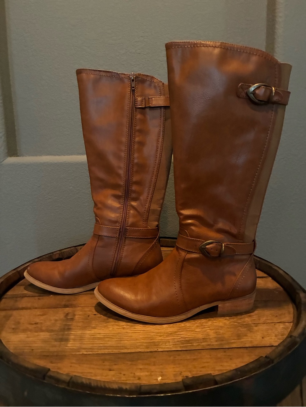 Bare Traps Tommy Women’s Tall Riding Boots - Brown